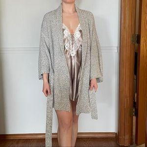 Aritzia Community big cozy kimono sweater